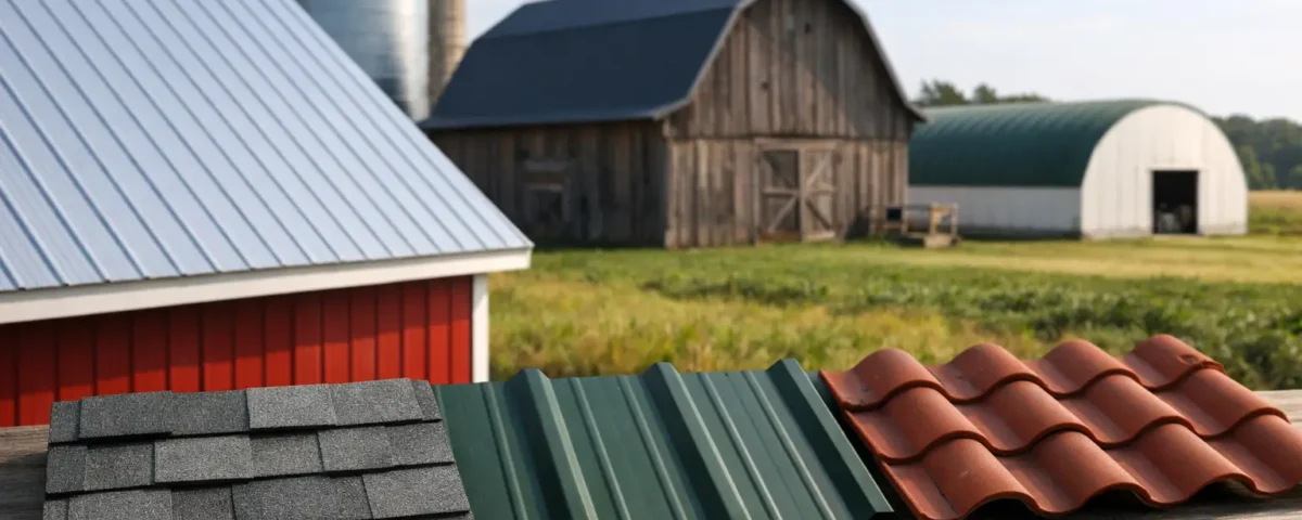 Best Roofing Materials for Farm Buildings