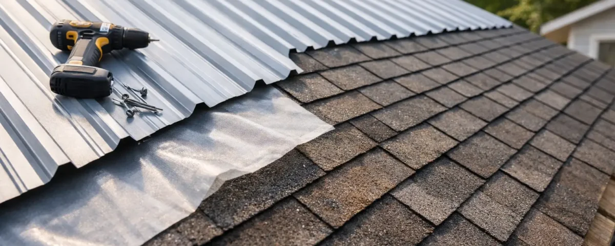 Can Metal Roofing Go Over Shingles?