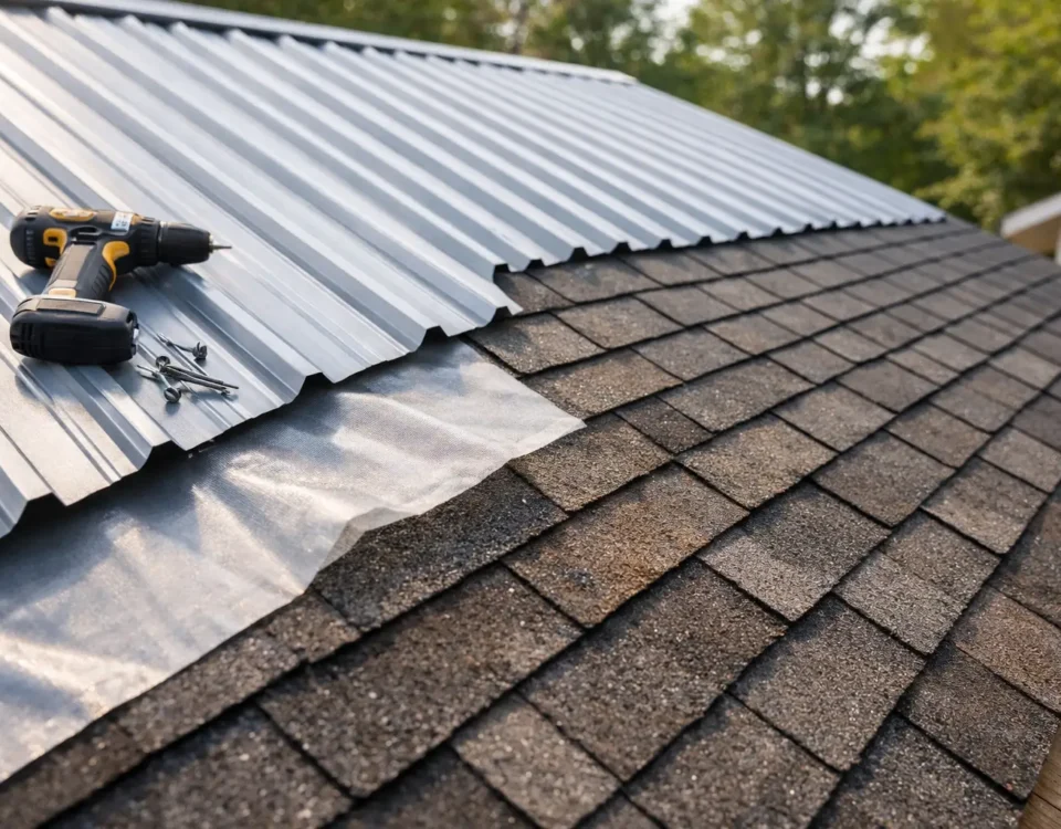 Can Metal Roofing Go Over Shingles?