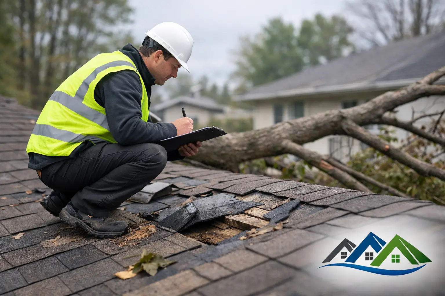 Roof Inspection After Storm Damage - Tri County Building Supply