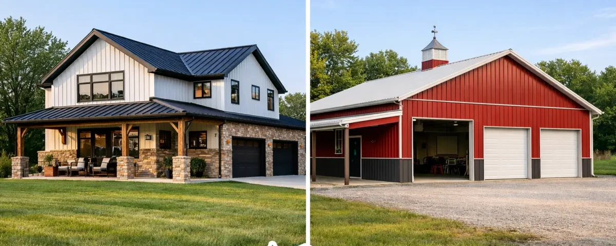 Barndominium vs Pole Building