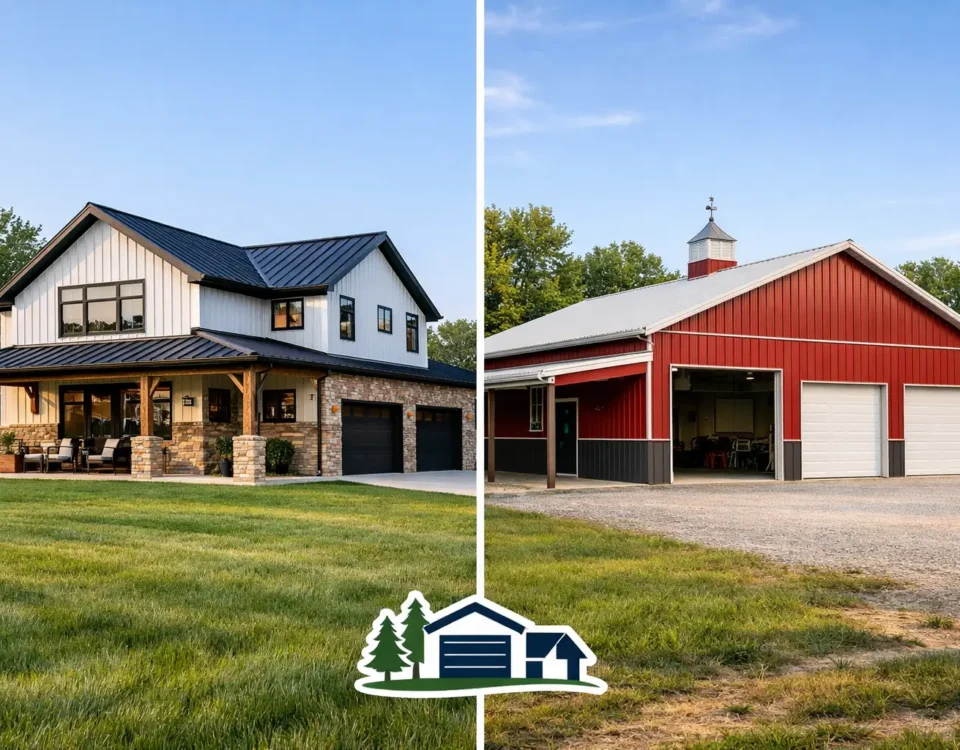 Barndominium vs Pole Building
