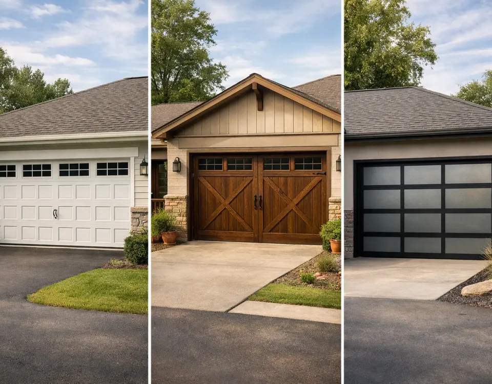 Best Garage Door Styles for Ranch Homes Compared