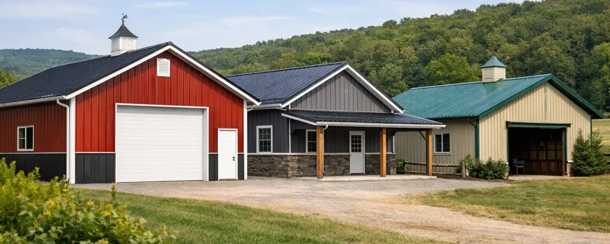 Best Pole Barn Colors for Pennsylvania Properties