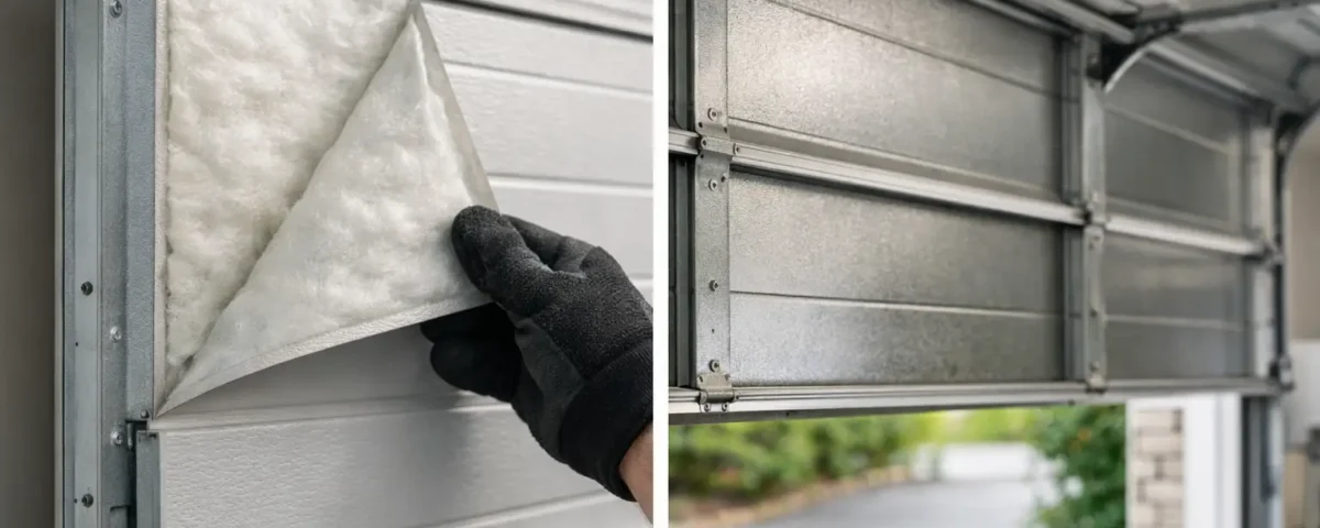 Insulated Garage Door Versus Noninsulated Doors