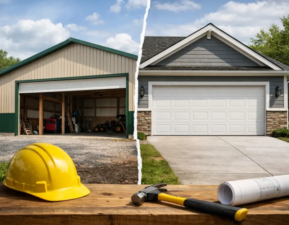Is a Pole Barn Cheaper Than a Stick-Built Garage?