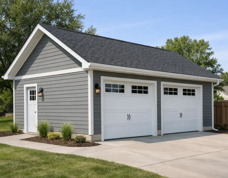 A Detached Garage Build Example That Works