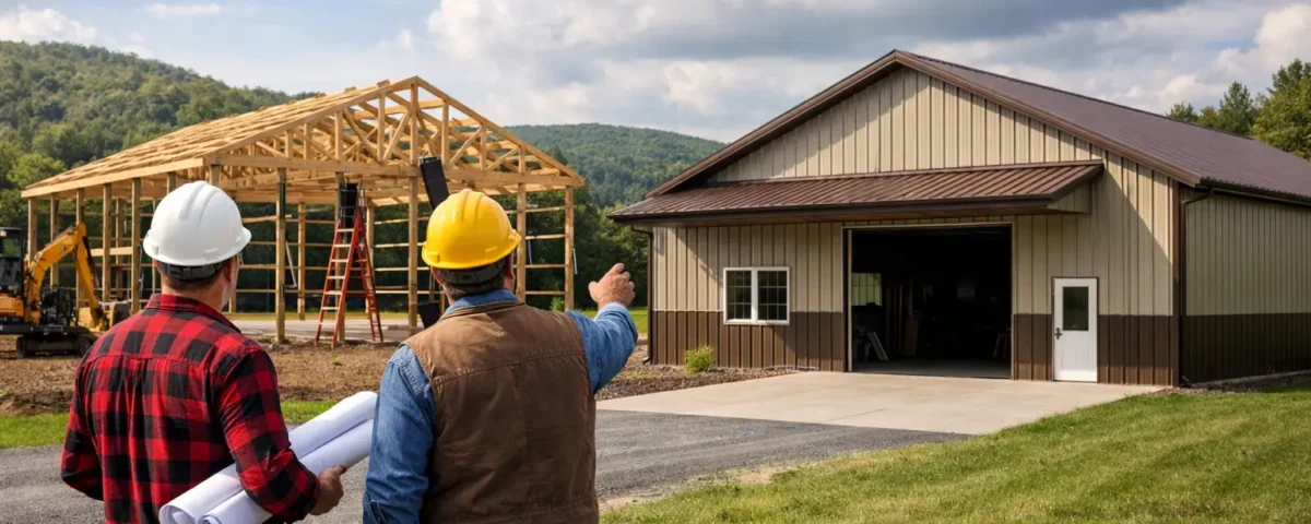 Choosing a Pole Barn Builder in Johnstown, PA