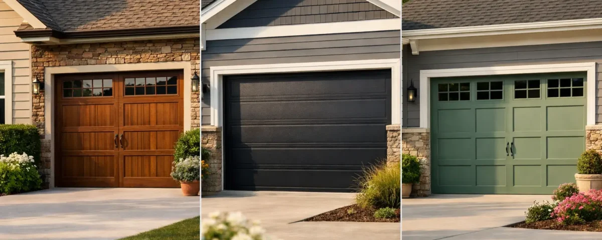 Garage Door Color Trends That Add Curb Appeal