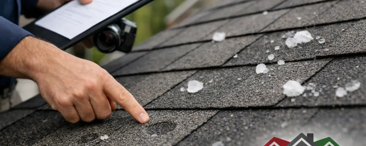 How to Spot Hail Roof Damage Before It Leaks