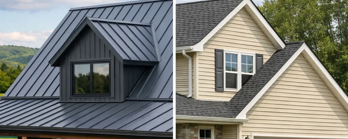 Metal Panels vs Vinyl for Pennsylvania Homes