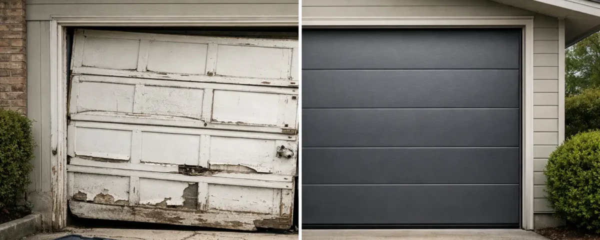 When to Replace a Garage Door: 8 Clear Signs
