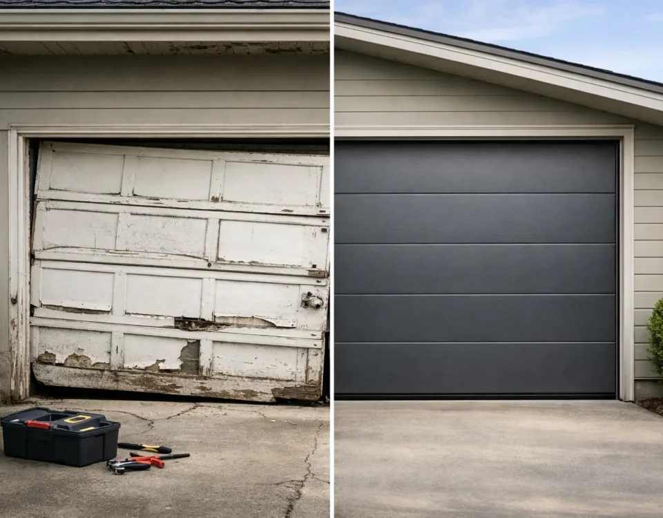 When to Replace a Garage Door: 8 Clear Signs