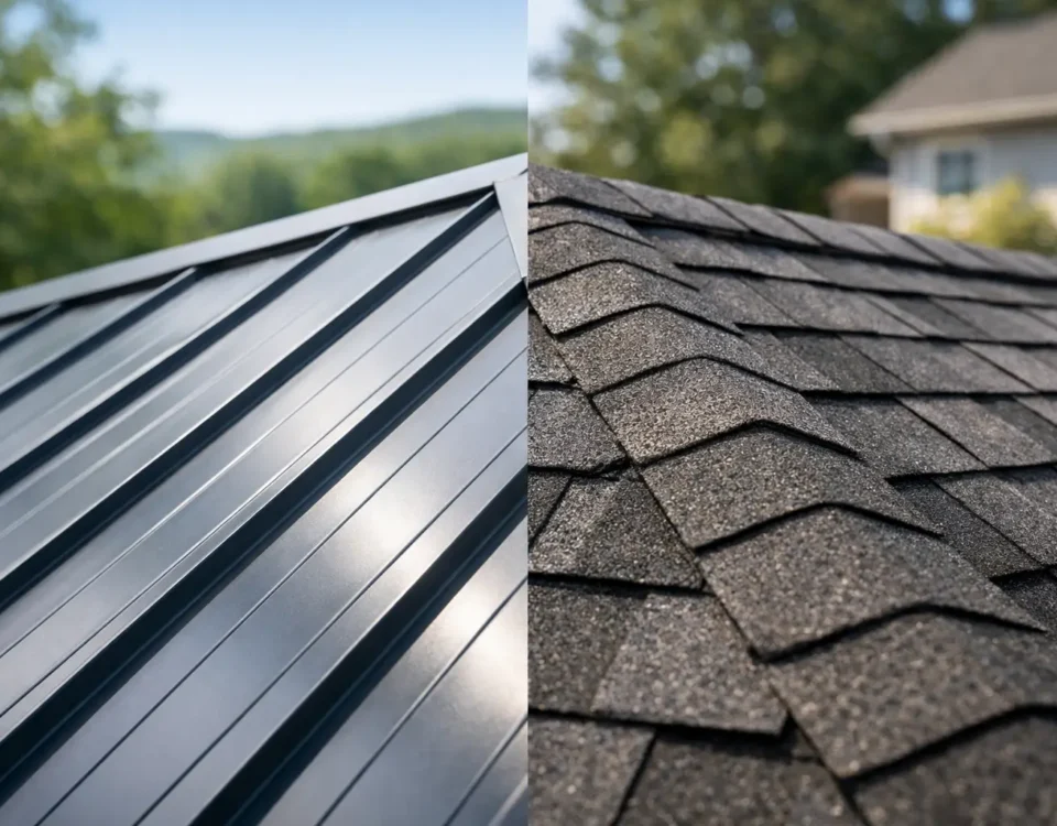 Metal Panels Versus Asphalt Shingles Compared