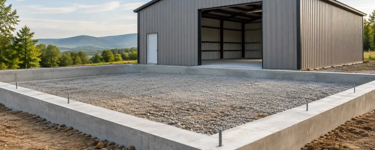 Metal Building Foundation Guide for Pennsylvania Sites