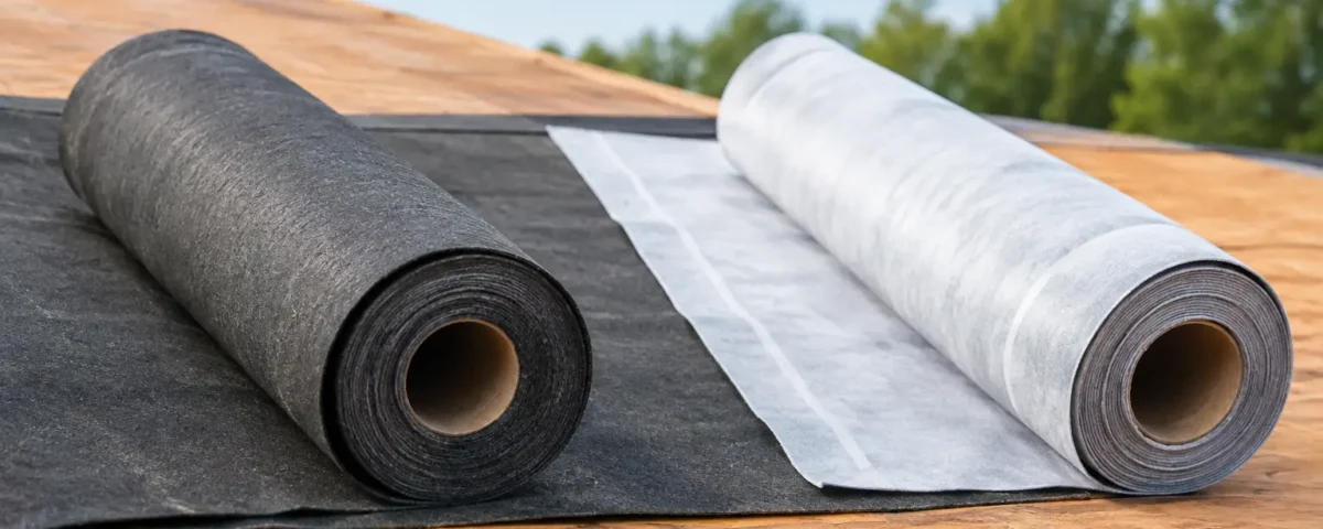 Roofing Felt Versus Synthetic Underlayment