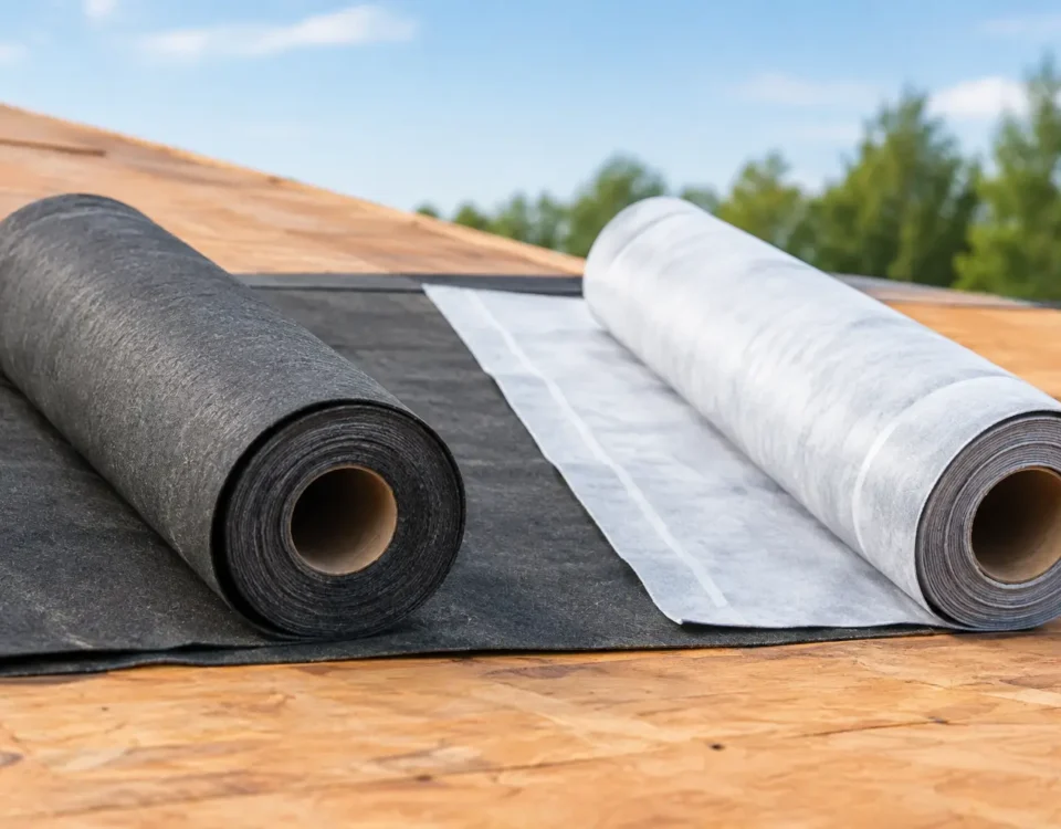 Roofing Felt Versus Synthetic Underlayment