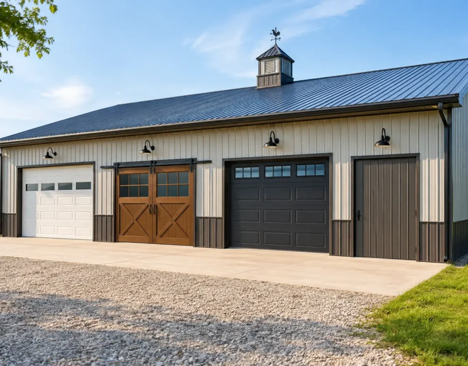 Top Pole Barn Door Options for PA Buildings